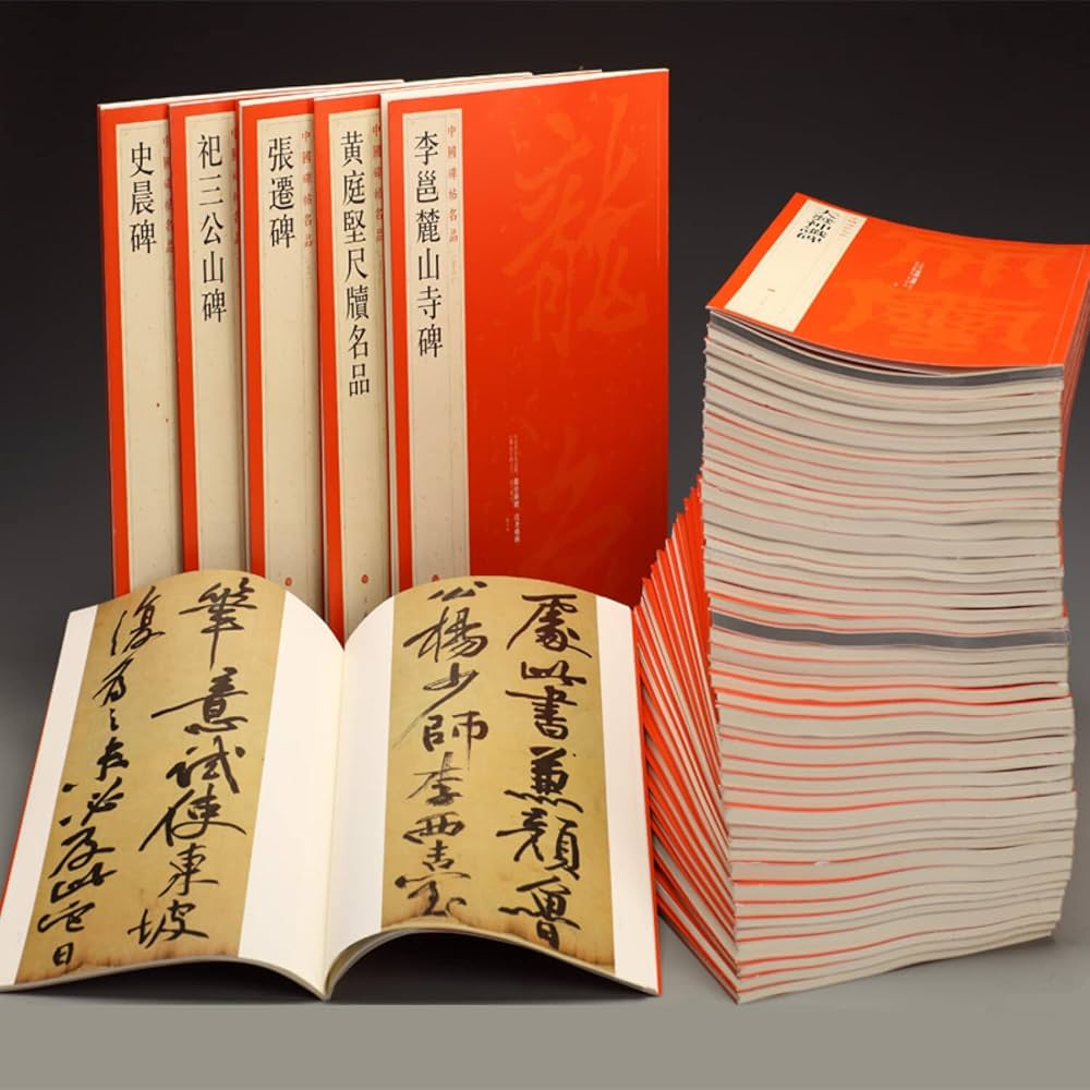 Amazon.co.jp: 中国碑帖名品(全套装) : 本