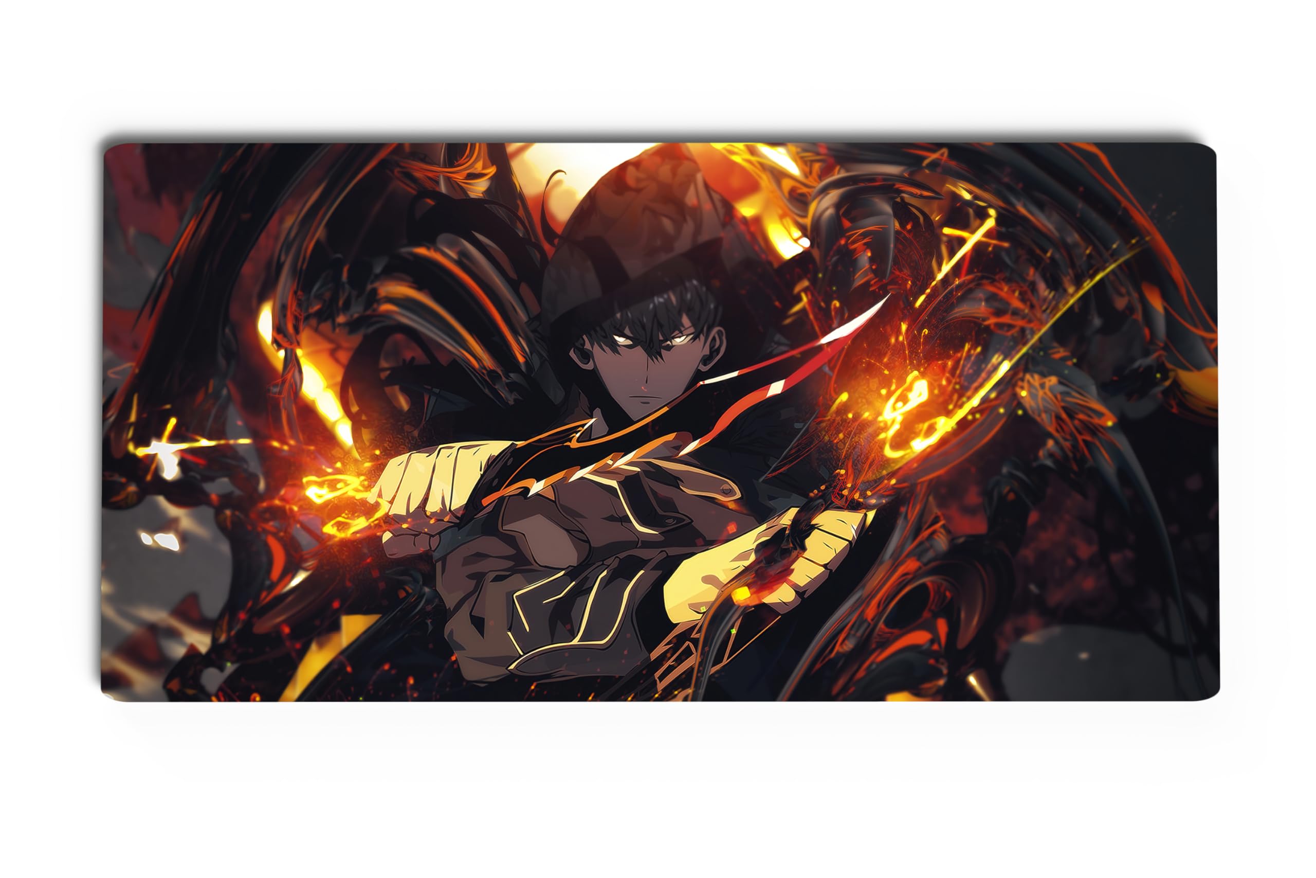 Gifting Domus Anime Mouse Pad Large, Desk Mat with Solo Leveling Design – 11x23 Inches, 3mm Thickness, Anti-Skid Rubber Base – Free 10 Random Anime Vinyl Stickers – Ideal for Gaming, Laptop, PC (B0D5NQTV9C) Amazon Price History, Amazon Price Tracker