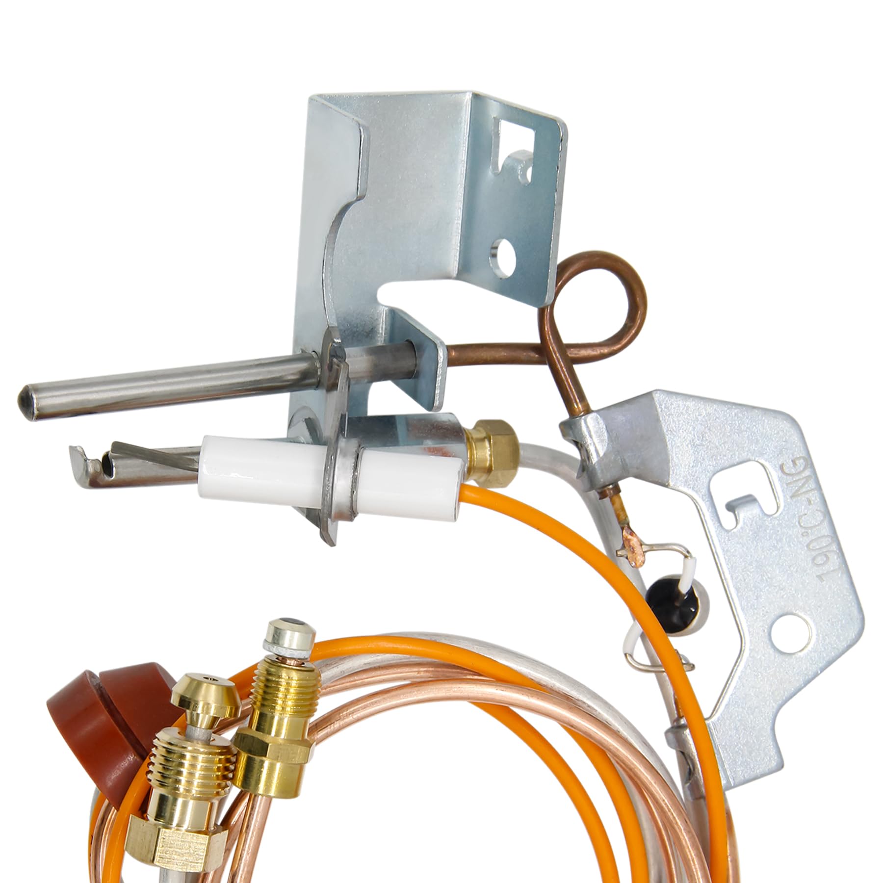 Conjunto de piloto de gas natural Denkuhin 9003542 para calentador de agua. Repuesto para calentador de agua Reliance A O Smith Kenmore State GS y GSX. Pieza de repuesto 100109295 9003542005 18324190 9003530