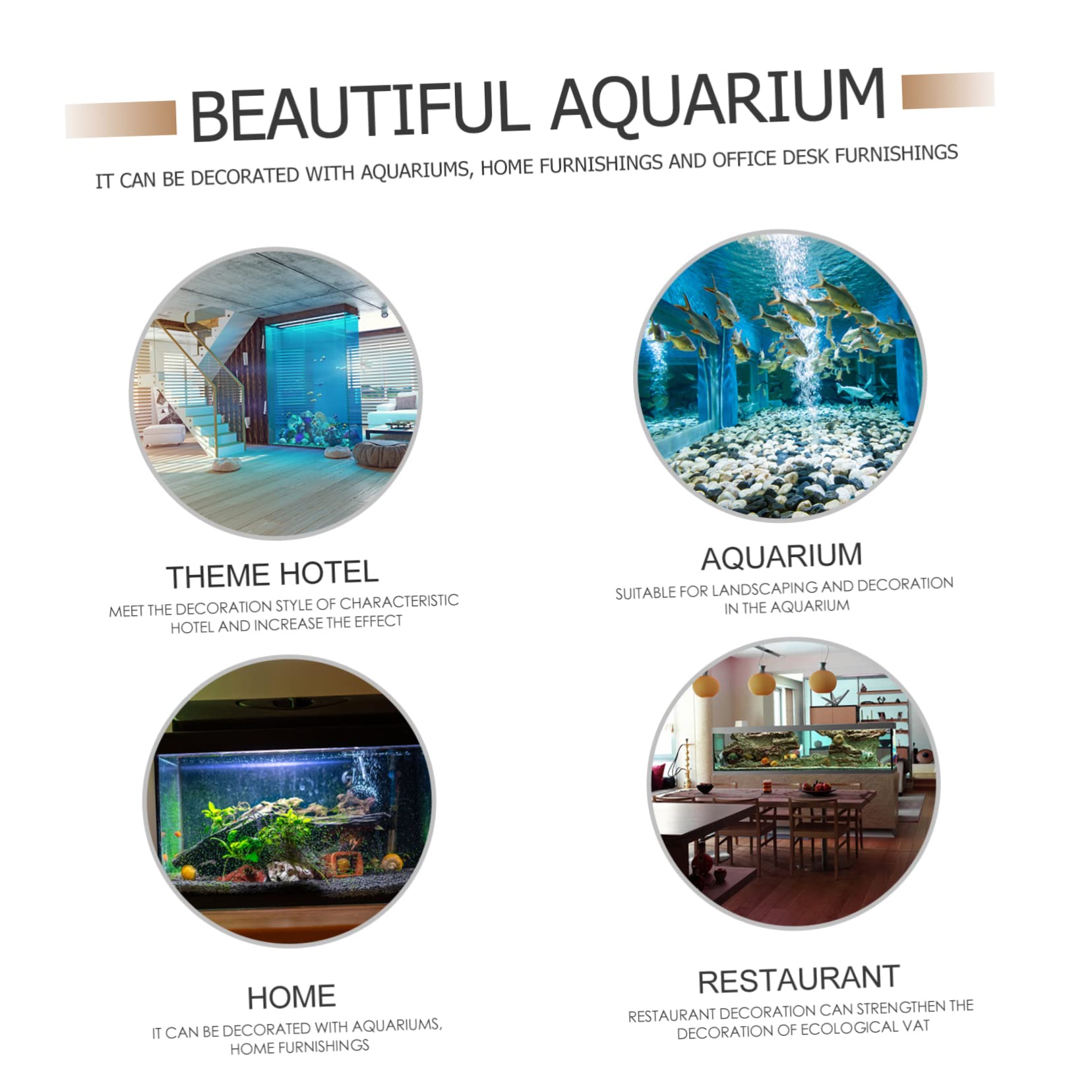 DOITOOL 6stücke Simulation Vulkan Dekoration Für Aquarium Lebensnahe Unterwasser-ressin Kunst Für Fisch Tank Versteckmöglichkeiten Für Aquarientiere
