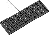 GLORIOUS Gaming GMMK 2 Compact 65% Barebones (Frame Only) - Mechanical Gaming Keyboard Frame, Compact TKL Size (65%), Aluminium, Customisable, Per Key RGB - European/International ISO Layout - Black