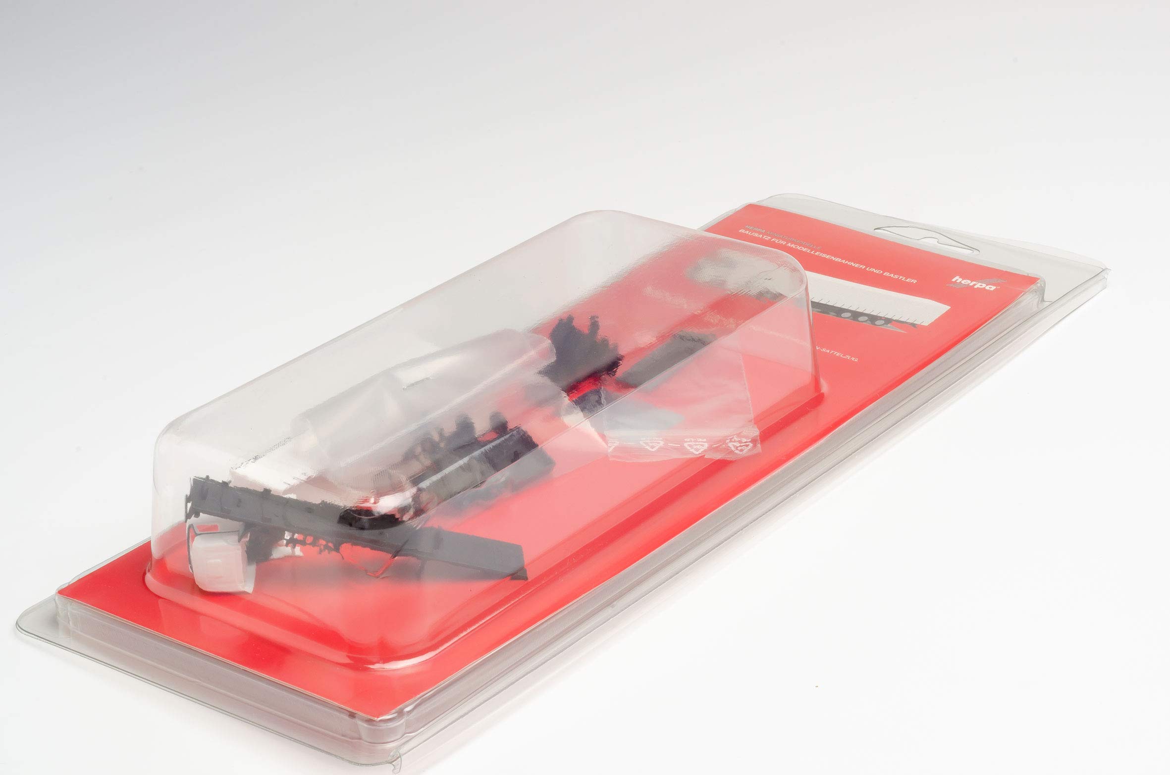 Herpa 013796 Minikit Mercedes-Benz Actros Curtain Tarpaulin Track, White