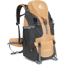 Bseash 50L Hiking Backpack, Water Resistant Lightweight Outdoor Sport Daypack Travel Bag for Camping Climbing Touring | Water Resistant, Lightweight, Outdoor Sport, Travel Bag, for Camping, for Climbing