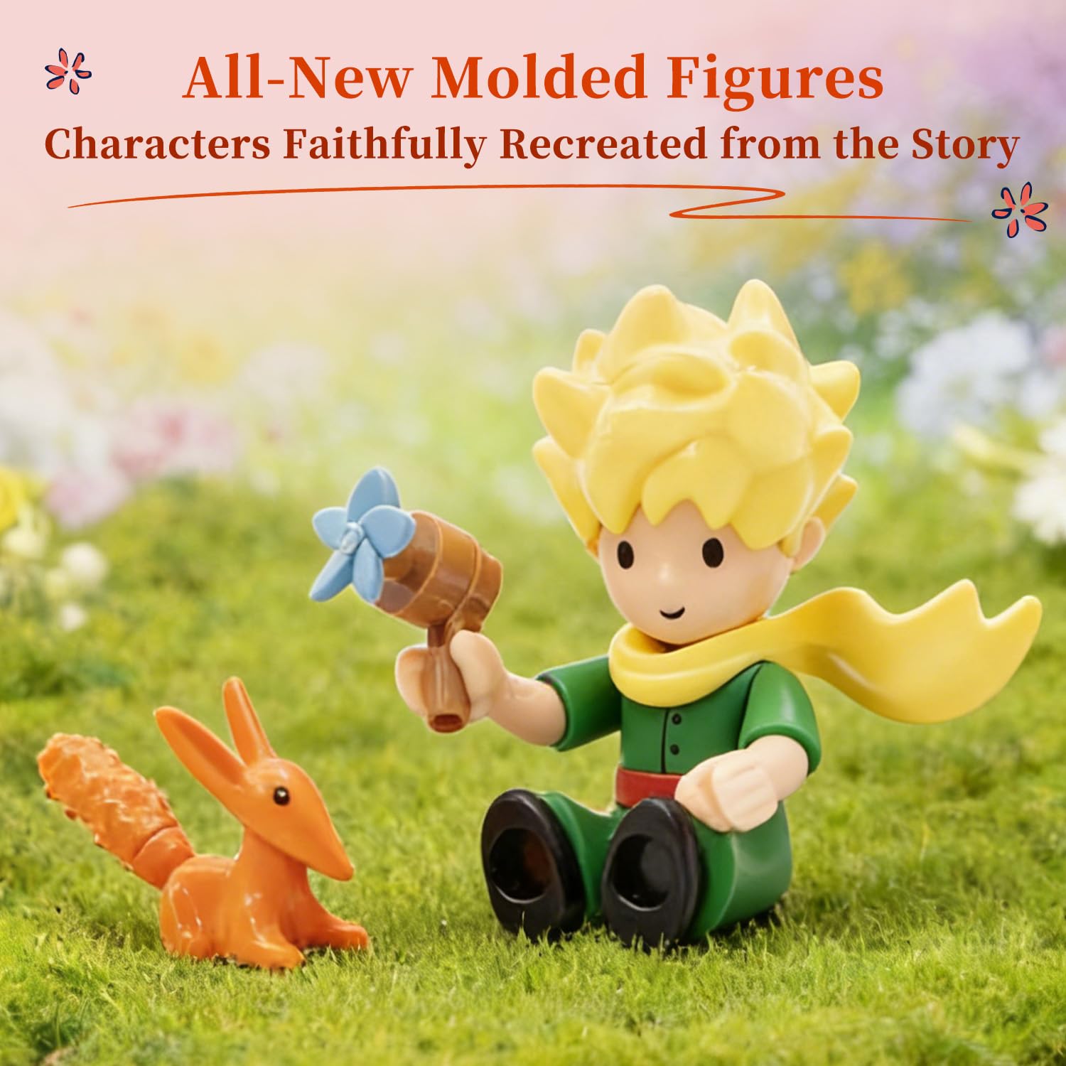 Amazon.com: PANTASY The Little Prince Rose Story Building Blocks