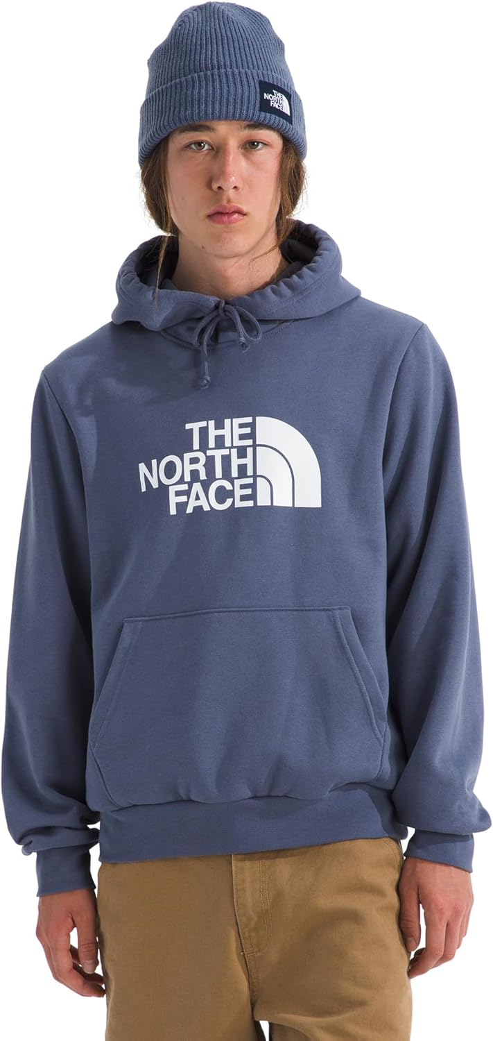 The North Face mens Evolution Half Dome Hoodie - Adventure Ready Hood With Adjustable Drawcord, Kangaroo Hand Pocket