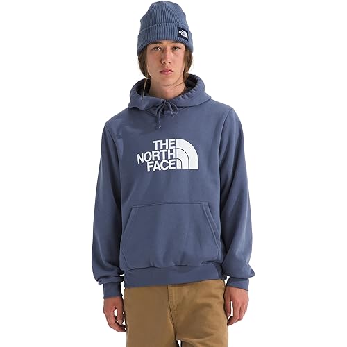 THE NORTH FACE Men's Evolution Half Dome Hoodie | Sweatshirt with 2 Piece Hood, Adjustable Drawcord, Kangaroo Hand Pocket