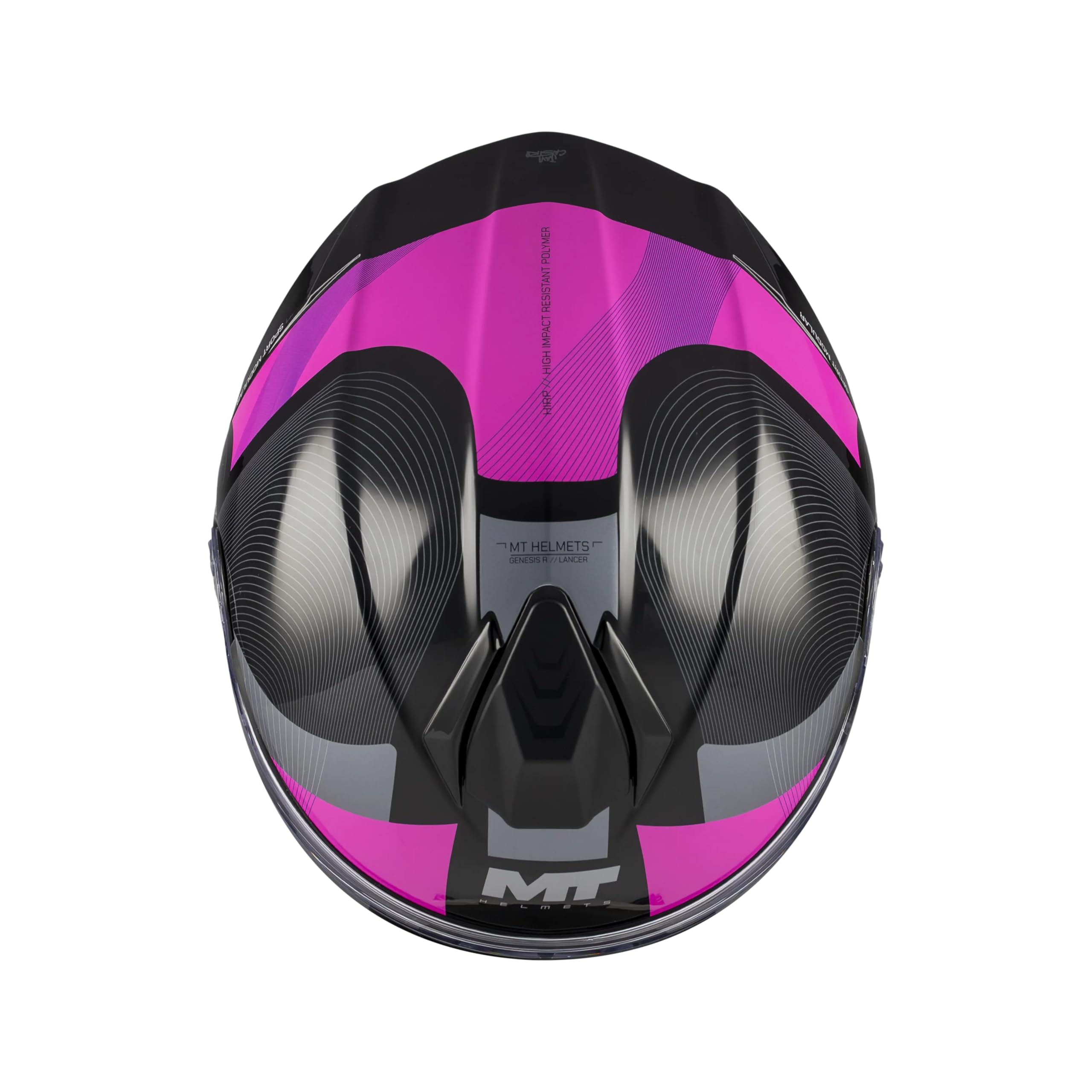 Casco Modular MT Helmet Genesis R SV Lancer B8 Brillo con Visor Solar Integrado 22.06