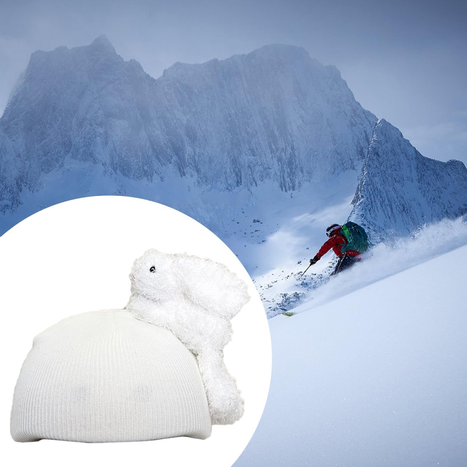 Copricasco da Elasticizzato, Morbido, Lavorato a Maglia, Decorativo per Casco da Snowboard, per Bambini, Adulti, per Snowboard E S