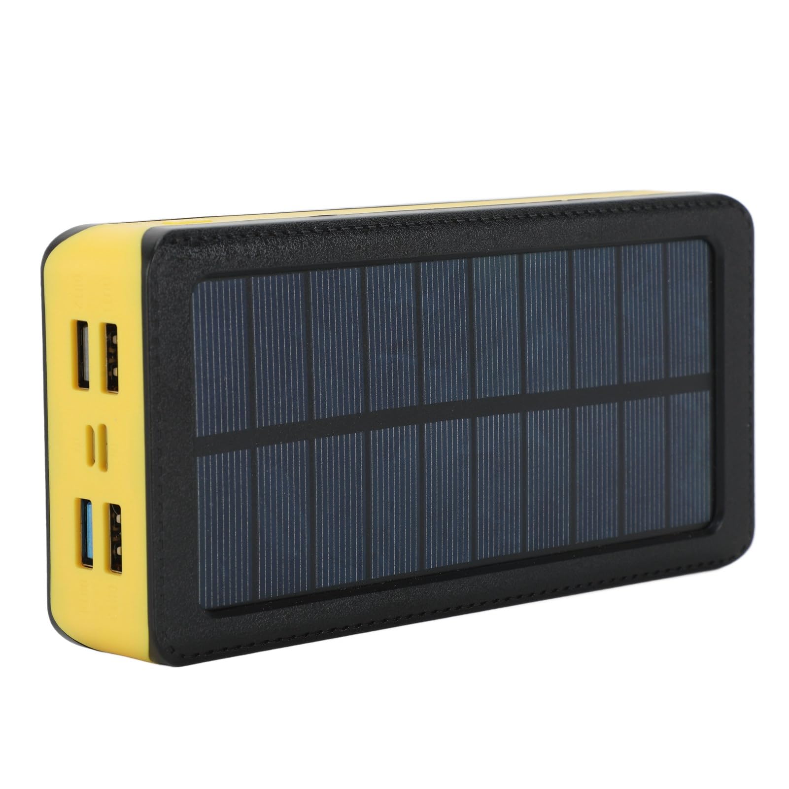 Garosa Power Bank Solare, Caricabatterie Solare da 30000 MAh con 4 Uscite