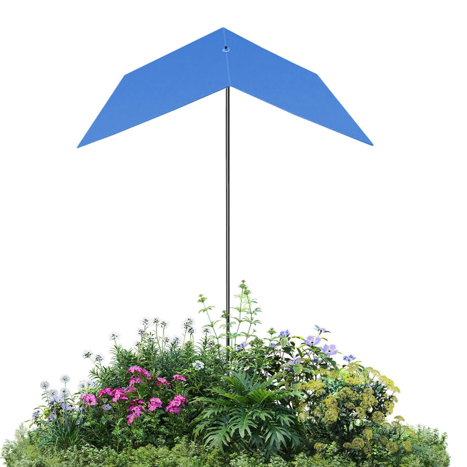 Evita hojas quemadas con el parasol de sombra para plantas de balcón 8