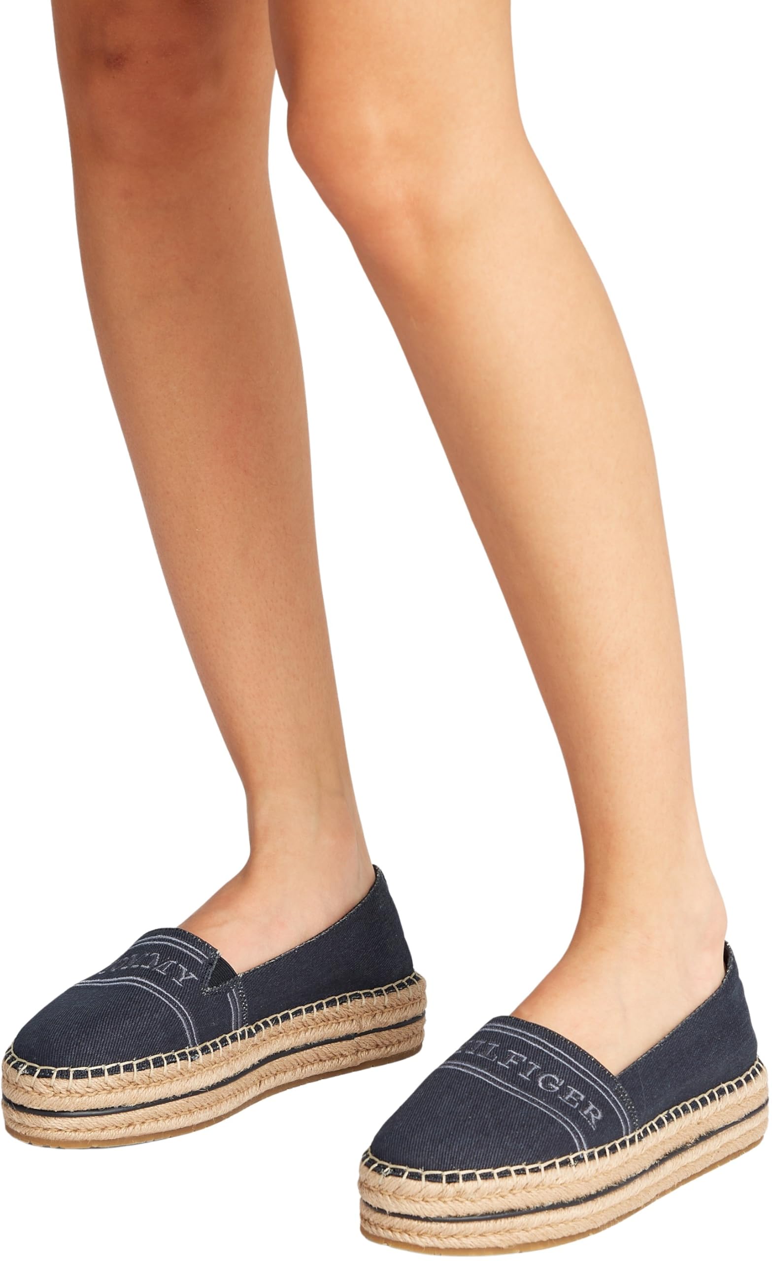 Tommy Hilfiger Damen Denim Platform Espadrille Fw0fw08543Espadrilles