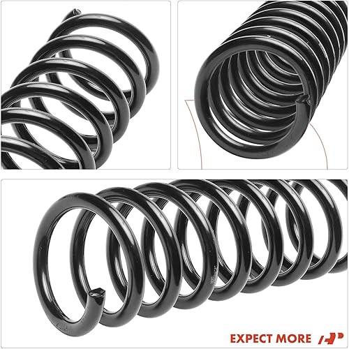 Miniatura 9 de A-Premium Juego de 2 muelles helicoidales de suspensión trasera compatibles con Mazda 5 2006-2010 2012-2015, lado del conductor y del pasajero