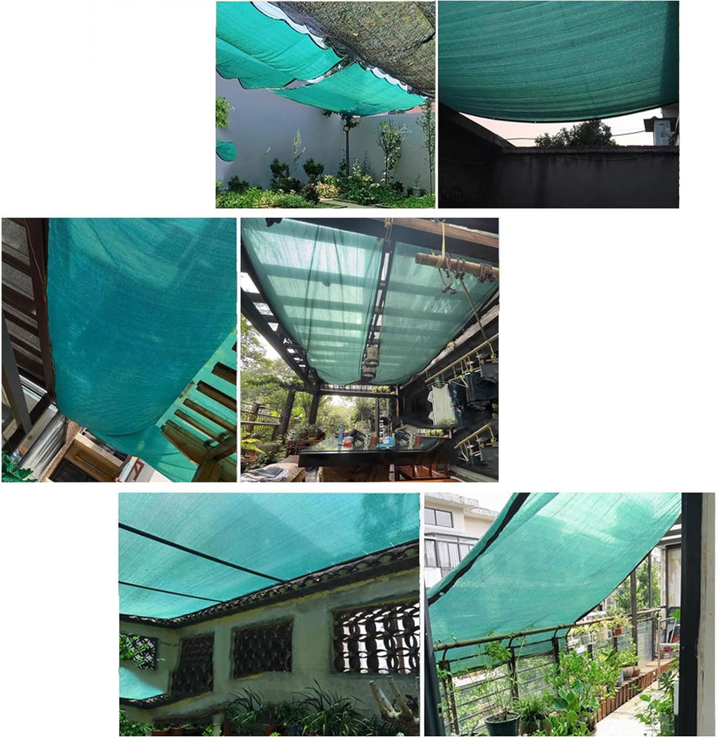 Shade Cloth for Garden, Sunblock Shade Cloth, Heavy Duty Shade Netting, Sun Shade Sail, Breathable Shade Fabric, for Plants Cover, Greenhouse, Patio, Chicken Coop, Tomatoes