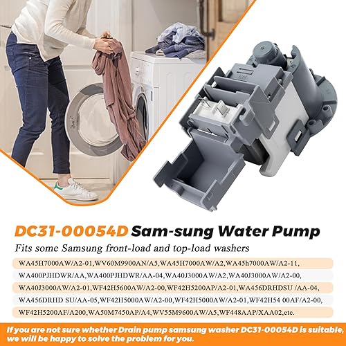 Miniatura 6 de Motor de bomba de drenaje de arandela OEM DC97-20621A PX3516-01 DC31-00187A por Blutoget-DC31-00178A apto para lavadora Samsung WA4 WA5 WF2 WF3 WF4