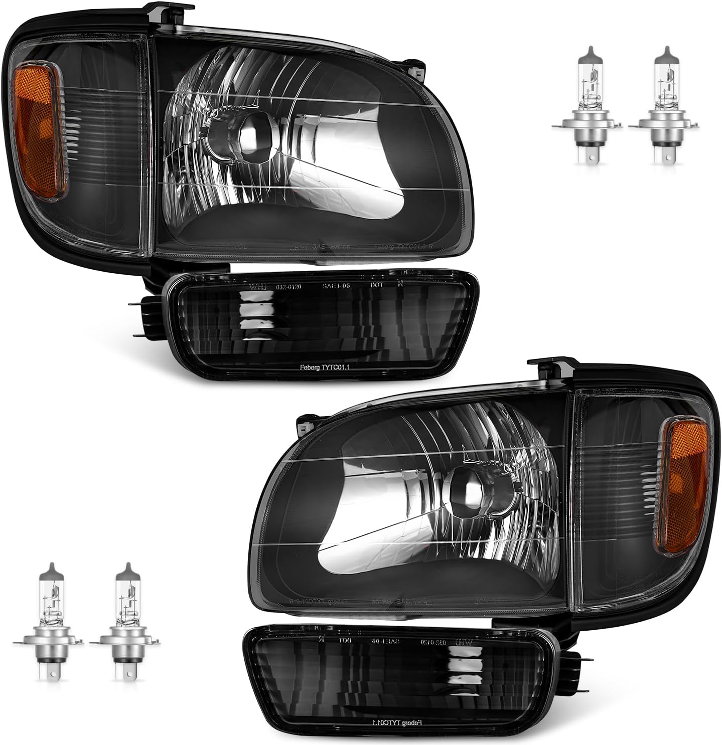 2001 2004 Tacoma Headlight Assembly Headlights For 01 04 Tacoma | Desertcart