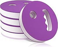 Vista 1 de Hungdao Juego de 4 discos de ejercicio acuático para piscina, juego de ejercicios de espuma EVA, equipo aeróbico para adultos, resistencia