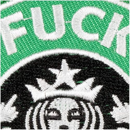 Miniatura 3 de Parche de sirena verde a la mierda, parches vulgares