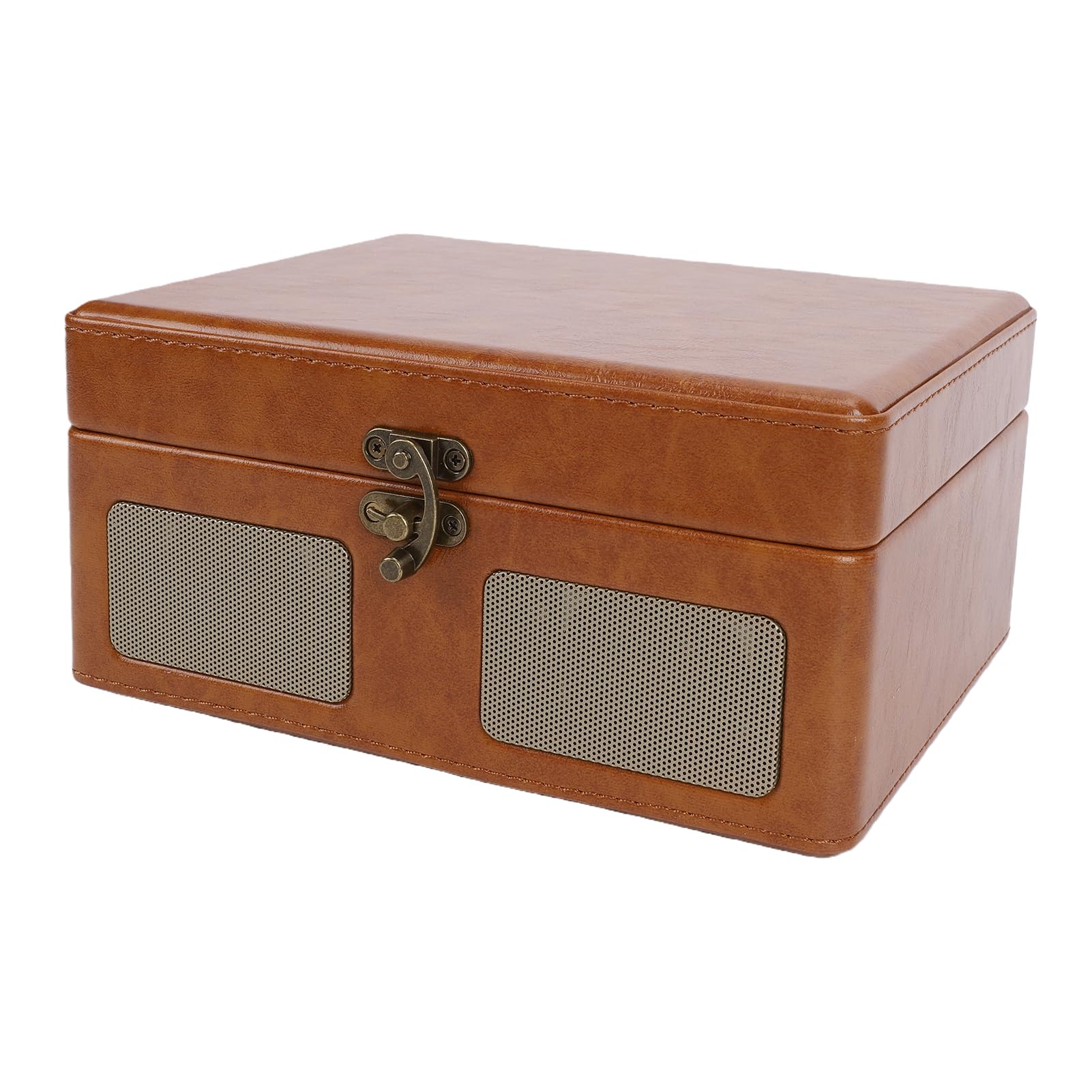 Fabater Lettore CD in Stile Giradischi Classico con Funzioni AUX e Bluetooth per Godersi L'audiolibro Stile Chic e Compatto