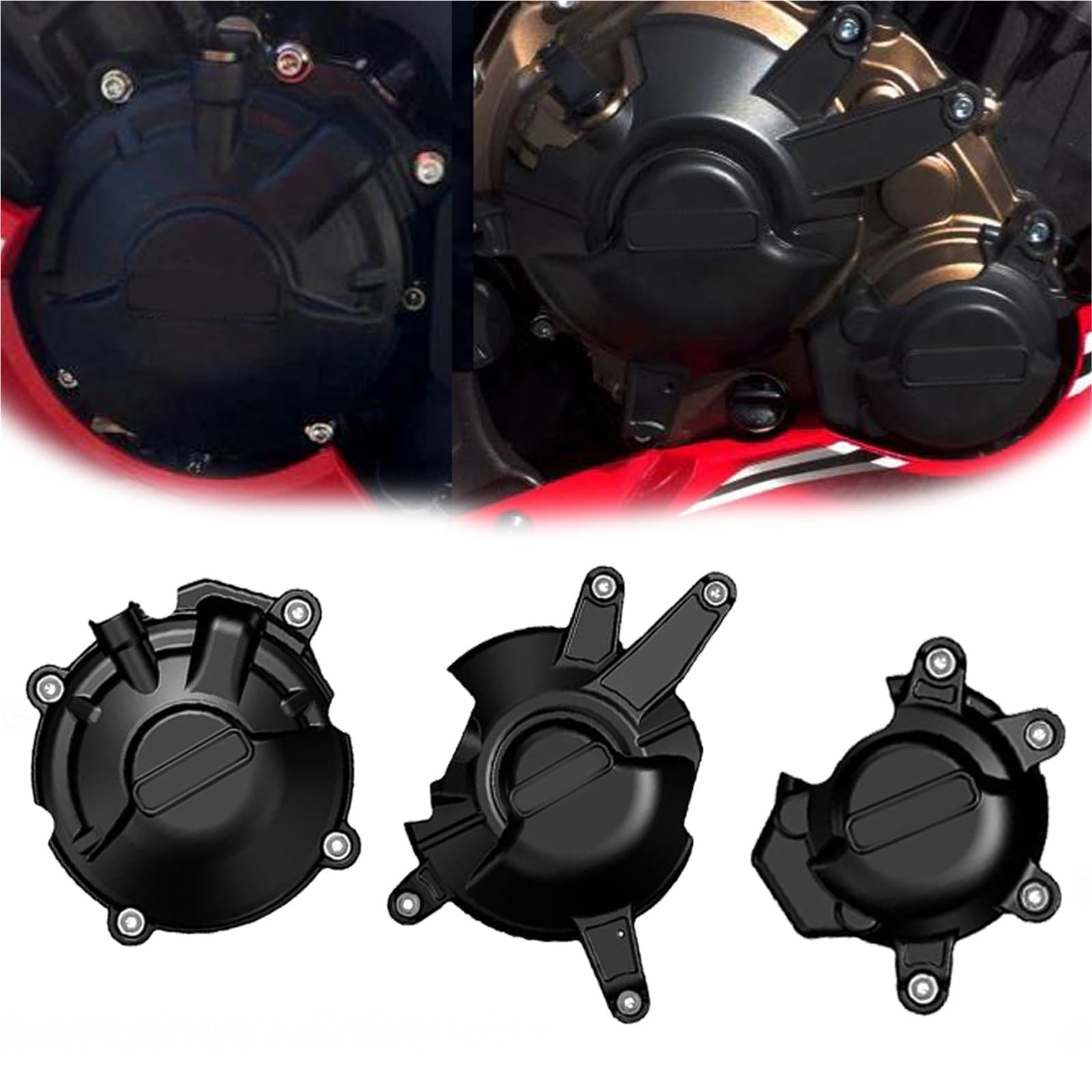 Protection moteur CB650R en carbone composite haute résistance