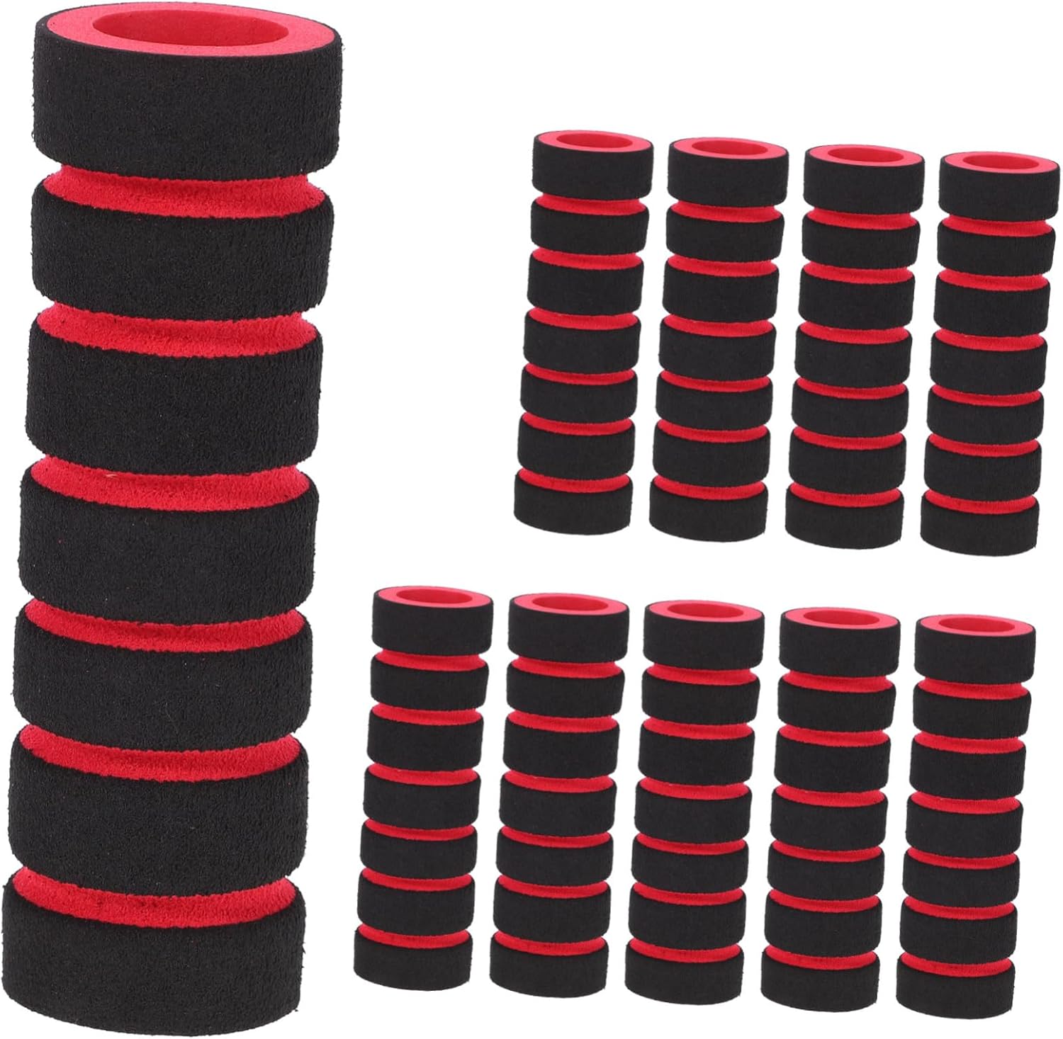 10pcs Gym Equipment Replacement Sponge Pads for Leg Extension and Ab Training Machines Durable Foot and Leg Covers with Comfortable Foam Easy to Accessory