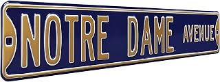 NCAA College Metal Wall Décor- Large, Heavy Duty Steel Street Sign by Authentic Street Signs