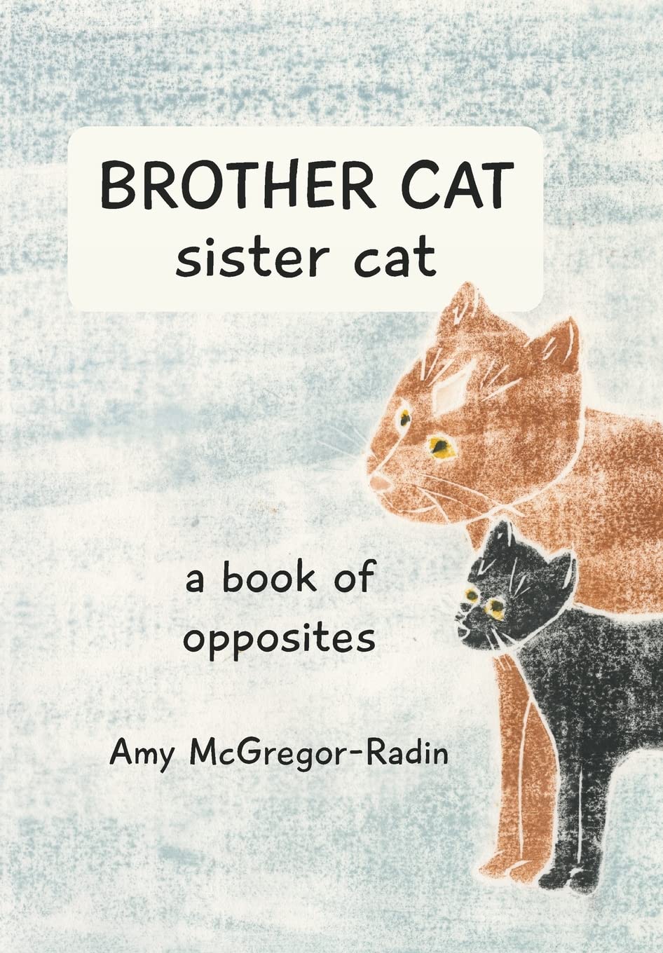 BROTHER CAT sister cat: a book of opposites