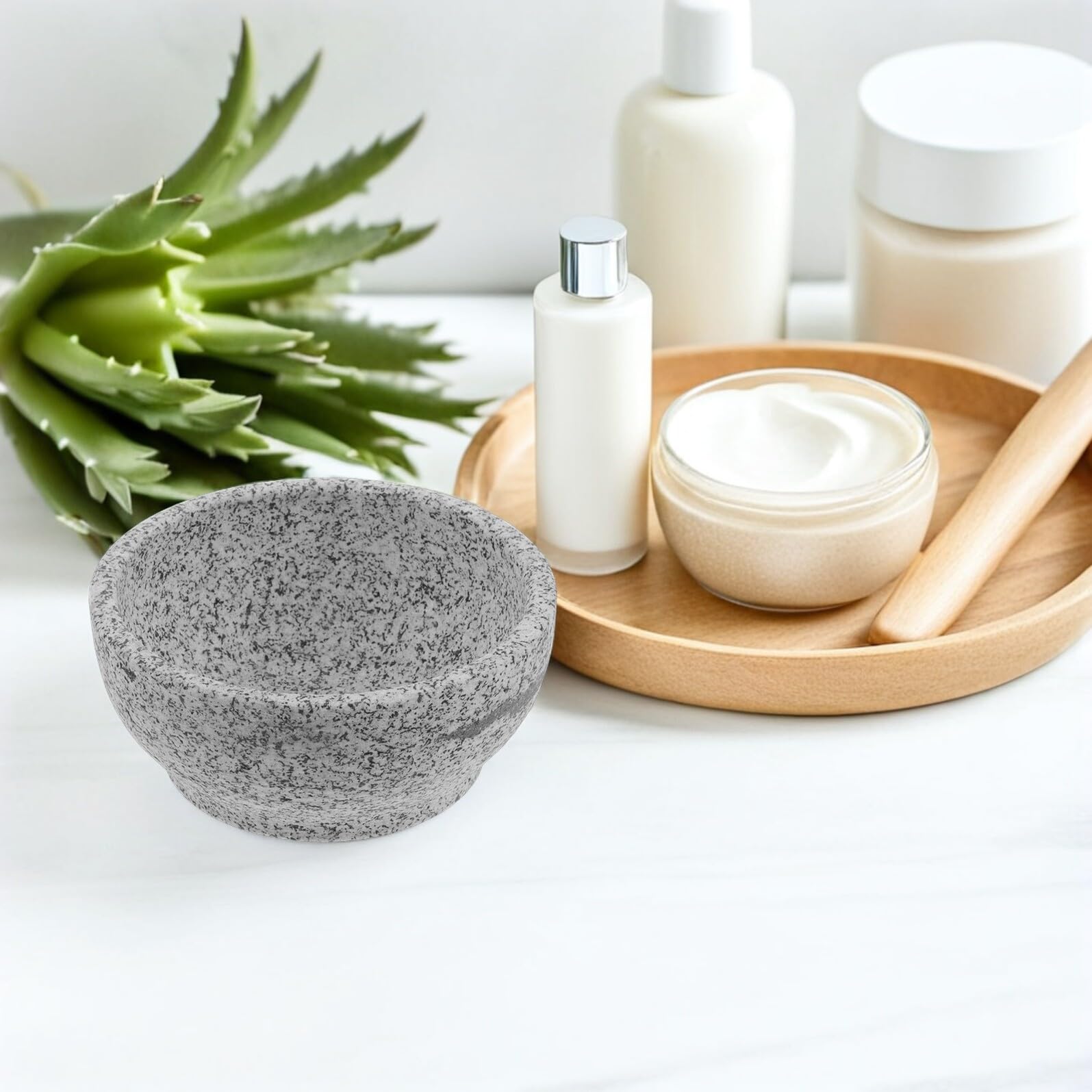 Generisch Sauna Aromatherapie Ölhalter Steinbecher 600 ml Hitzebeständiger Diffusor für Ätherische Öle Saunazubehör für Entspannende Wellnessmomente im Dampfbad