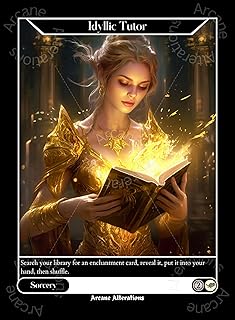 Idyllic Tutor - Altered Art Custom Card