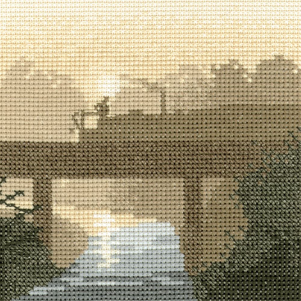 Canal Crossing - 14 count Aida - Cross Stitch Kit