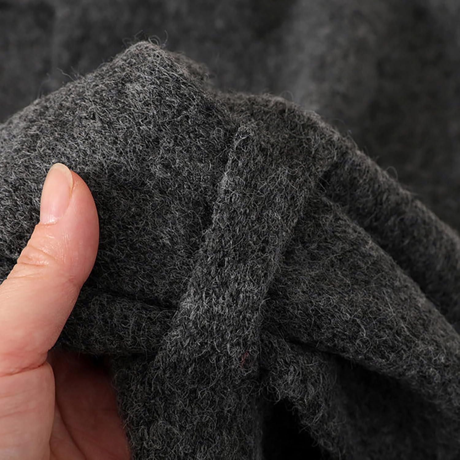 Pashmina Shawl Wraps for Women, Knitted Shawls and Wraps Cardigan Cape Wool Cashmere Shoulder Top Sweater Shawl Scarf - Image 6