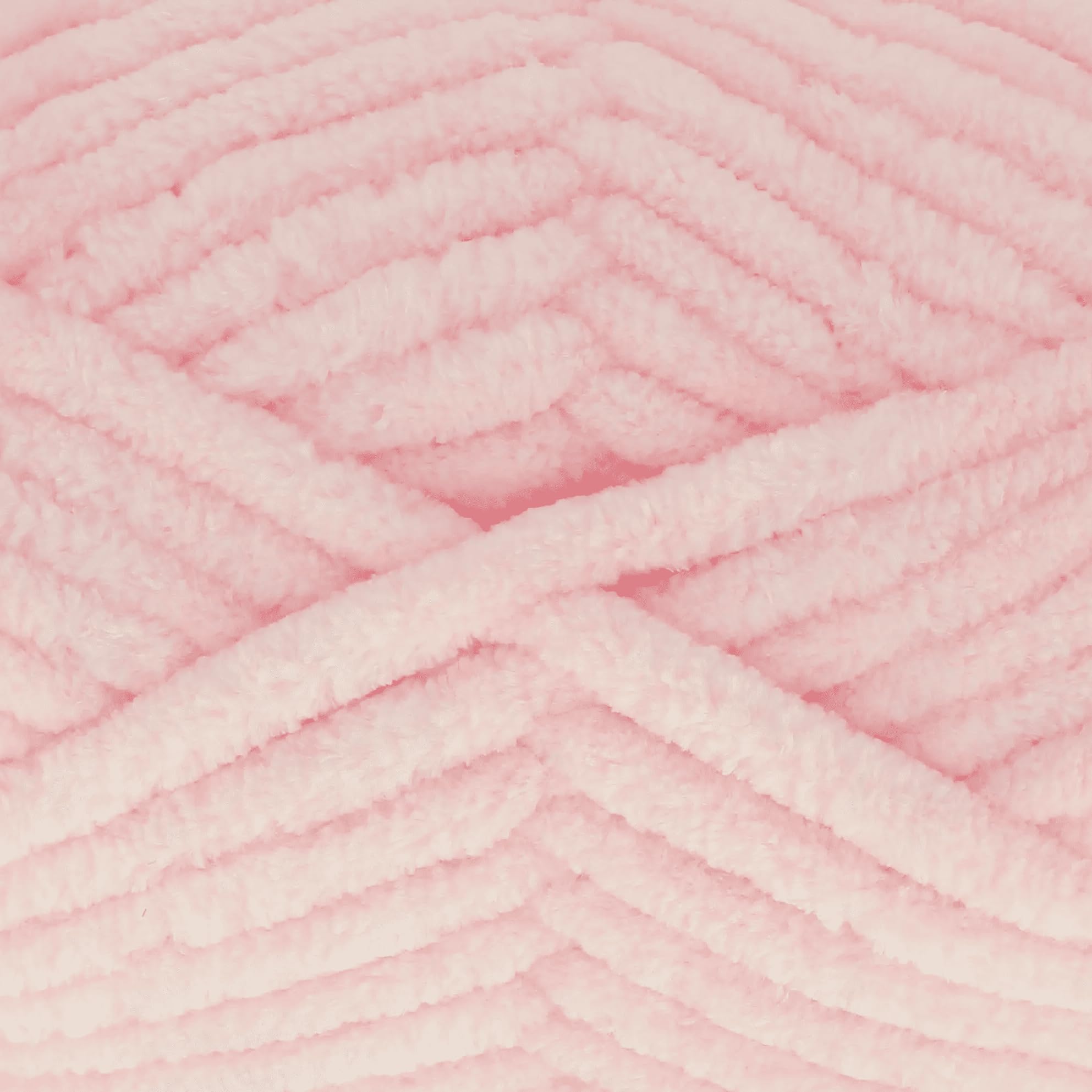 King Cole Super Chunky Yummy 100g - 100% Polyester Knitting Crochet Yarn (Baby Pink 4875)