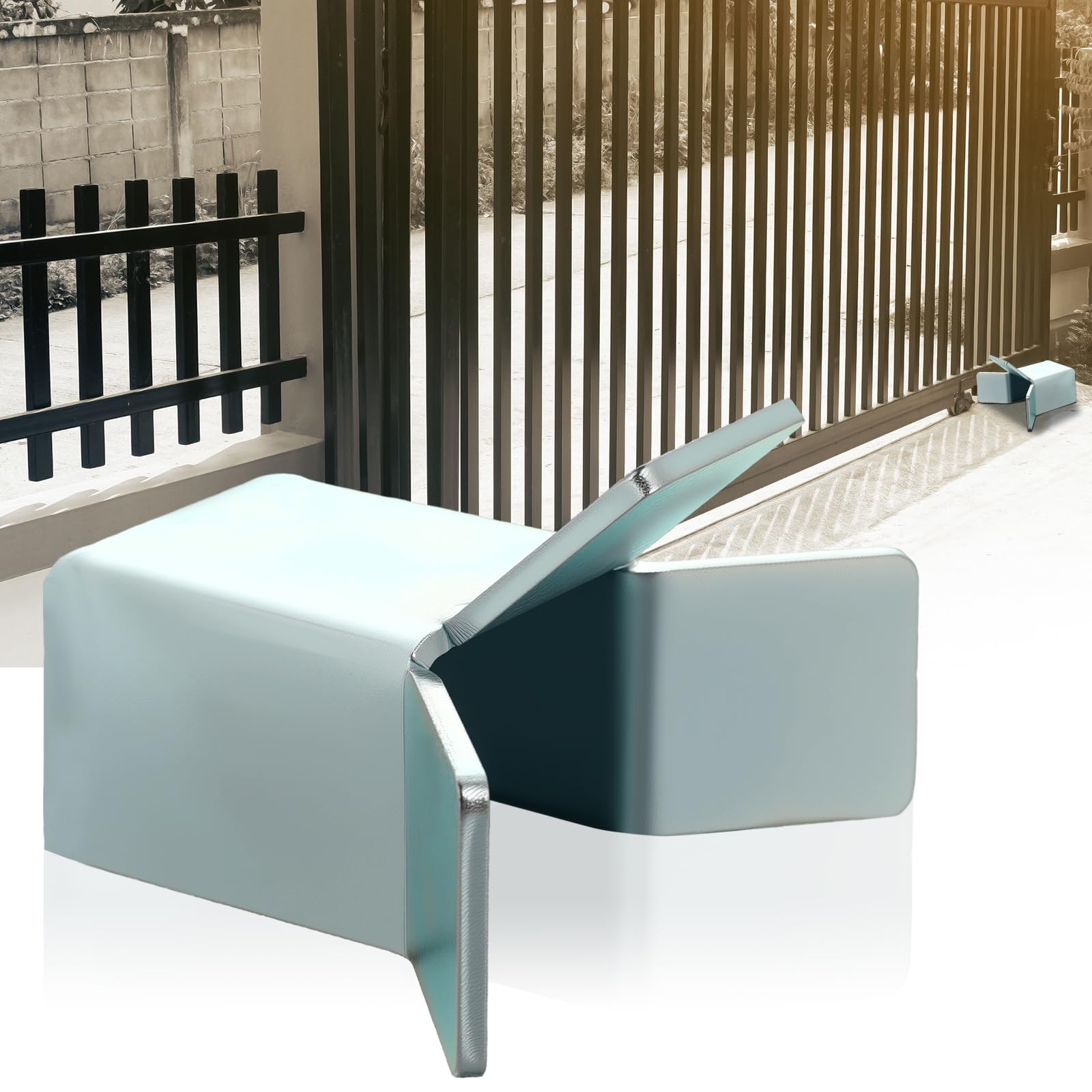 Butée de porte coulissante universelle idéale pour porte de grange