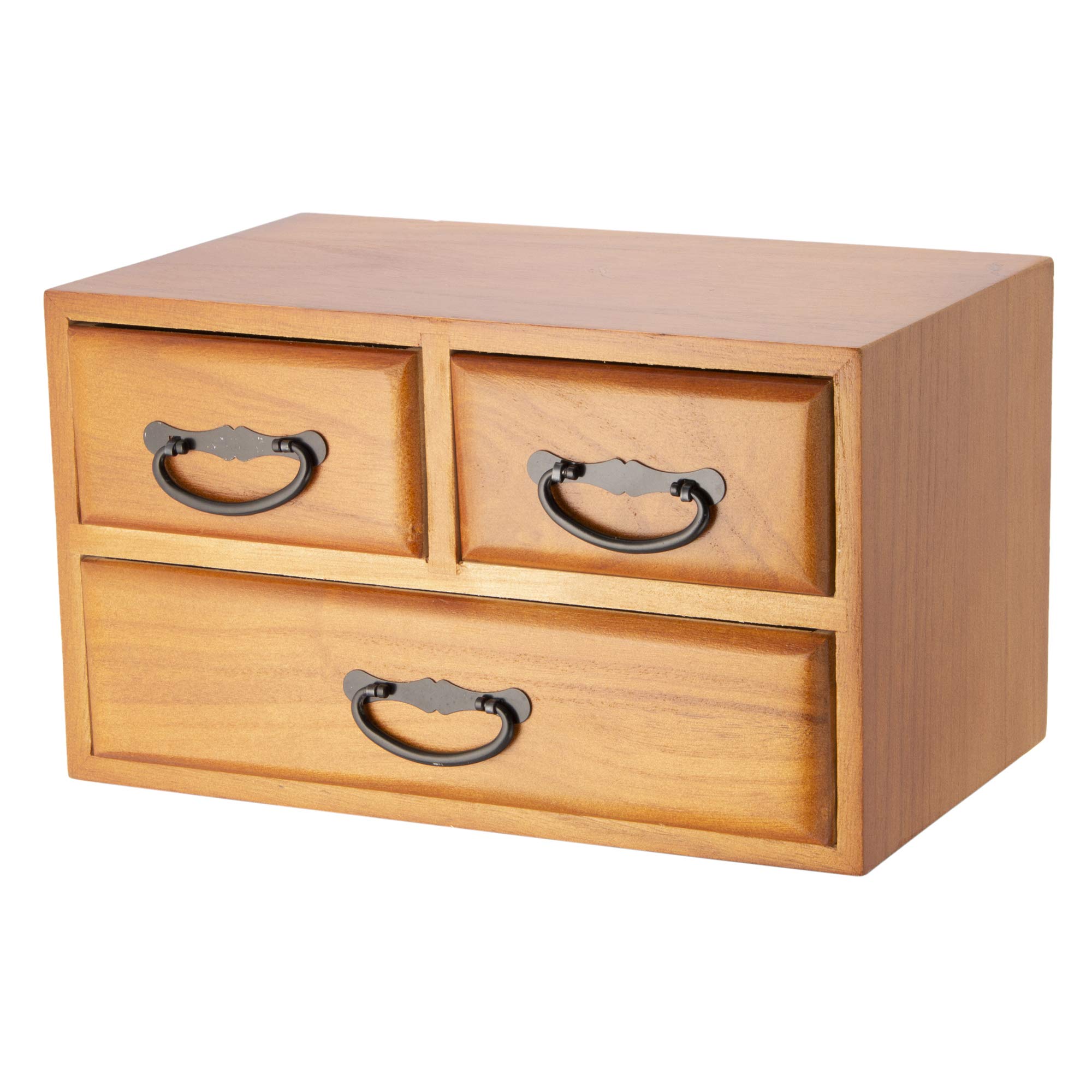 Amazon.co.jp: 【包装紙ラッピング済】桐タンス 15.5×25×高さ14.5cm 二