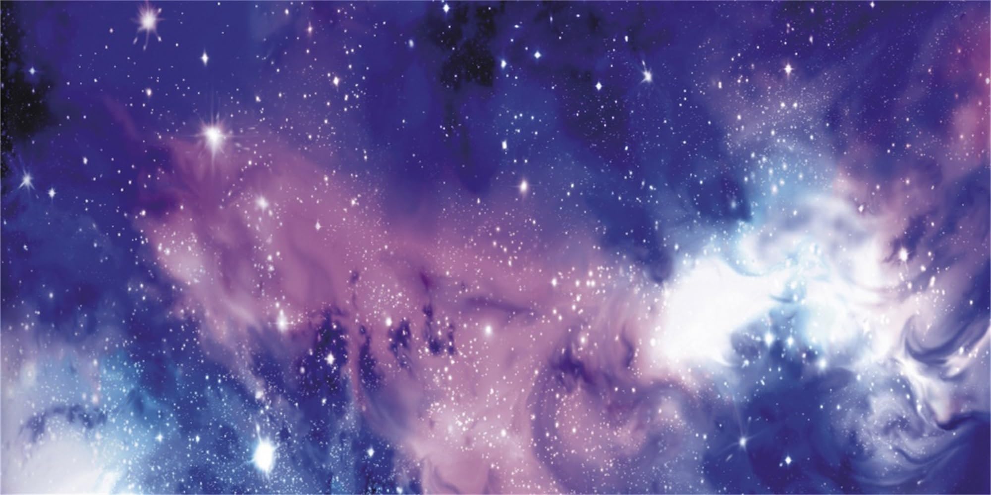 MIRRORANG 120x61cm Star Galaxy Aquarium Background Outer Space Nebula Astral Cluster Astronomy Theme Fish Tank Background Galaxy Mystery Terrarium Background