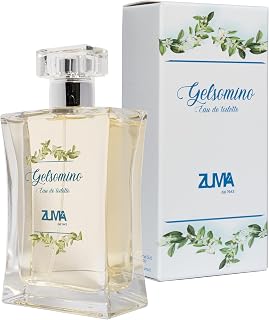 Profumi Zuma - Perfume Mujer Jazmín - Eau de Toilette Spray de Fragancia Floral - Made in Italy (Gelsomino 100 ml)
