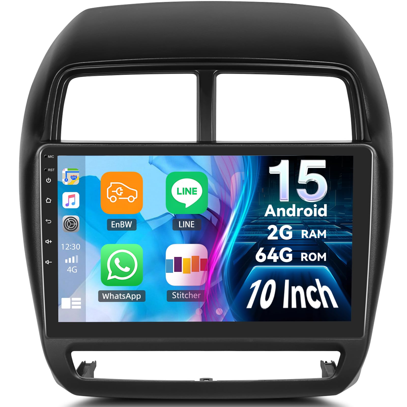 Amazon.com: 2G+64G Car Radio for Mitsubishi ASX RVR Outlander