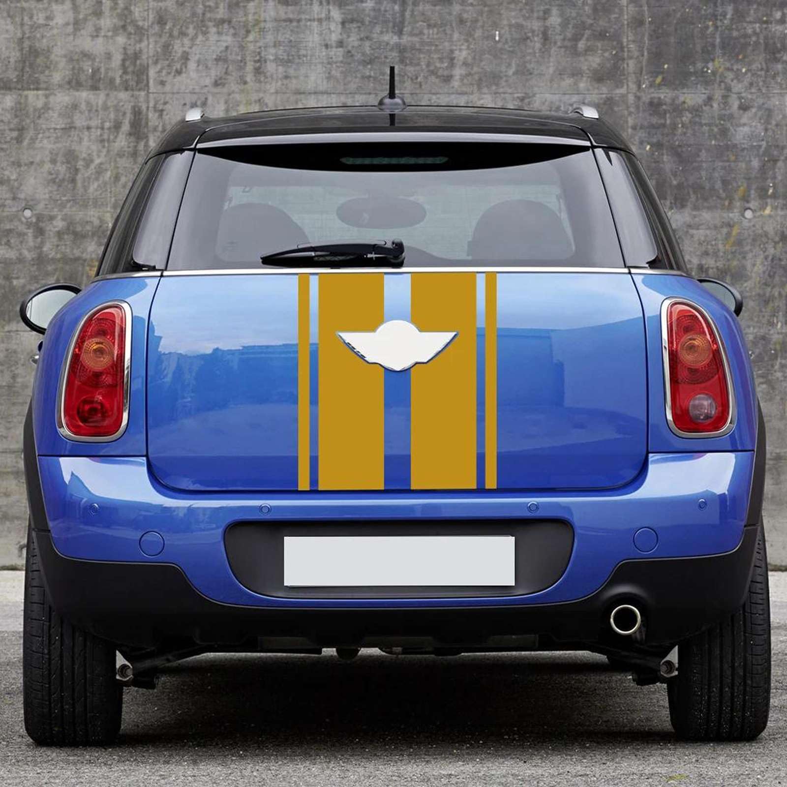 Amazon.co.jp: OPIKUGS 車のトランクステッカー、ミニクーパーR60