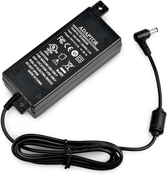 PoE Texas 56V 60W Power Supply with Wall Mounting Tabs - UL/FCC/CE Certified DC Adapter for Power Over Ethernet Injectors, Switches, 802.3af/at Devices, IP Cameras, WiFi Access Points, VoIP Phones