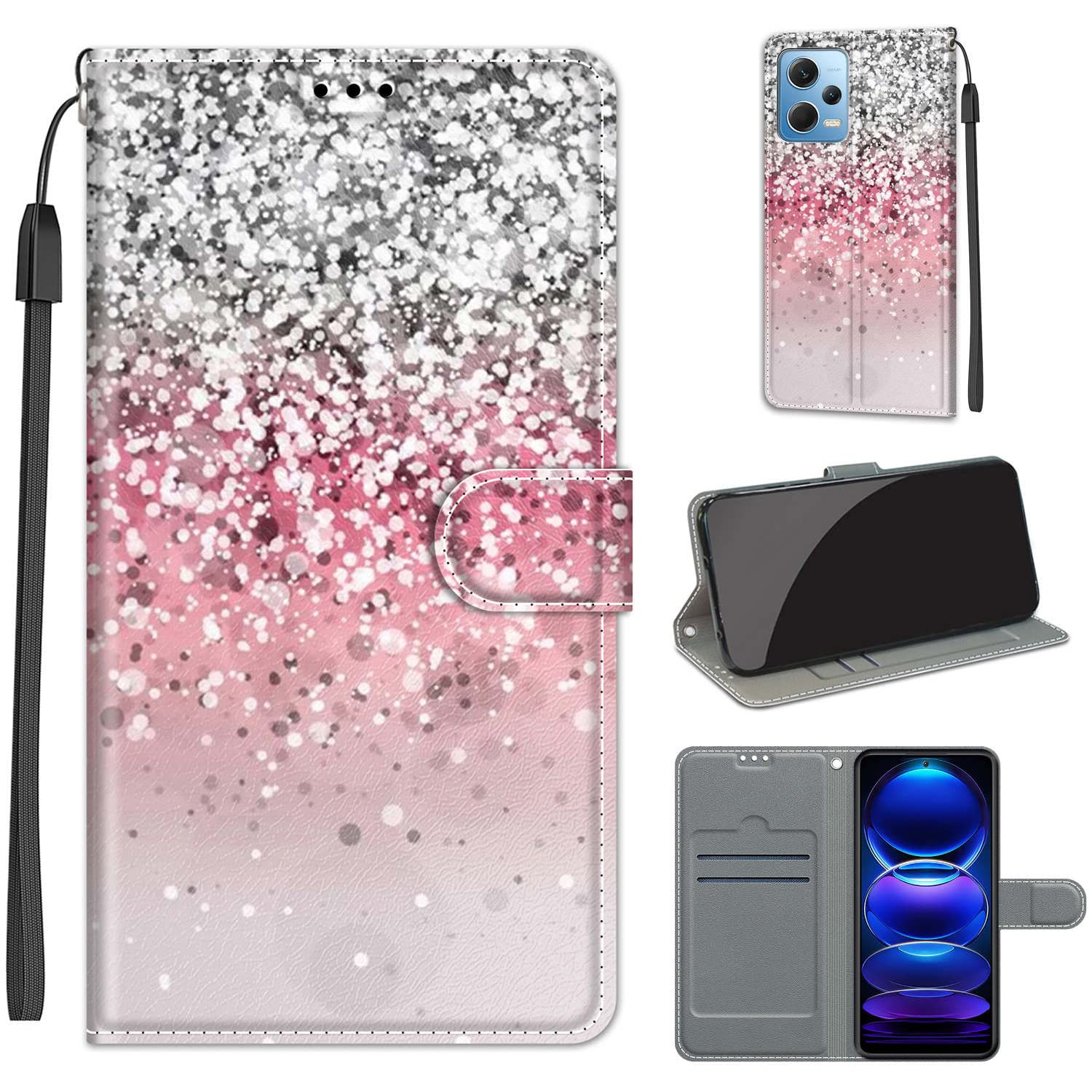 ChoosEU Cover for Xiaomi Redmi Note 12 5G / Poco X5 5G Leather Case