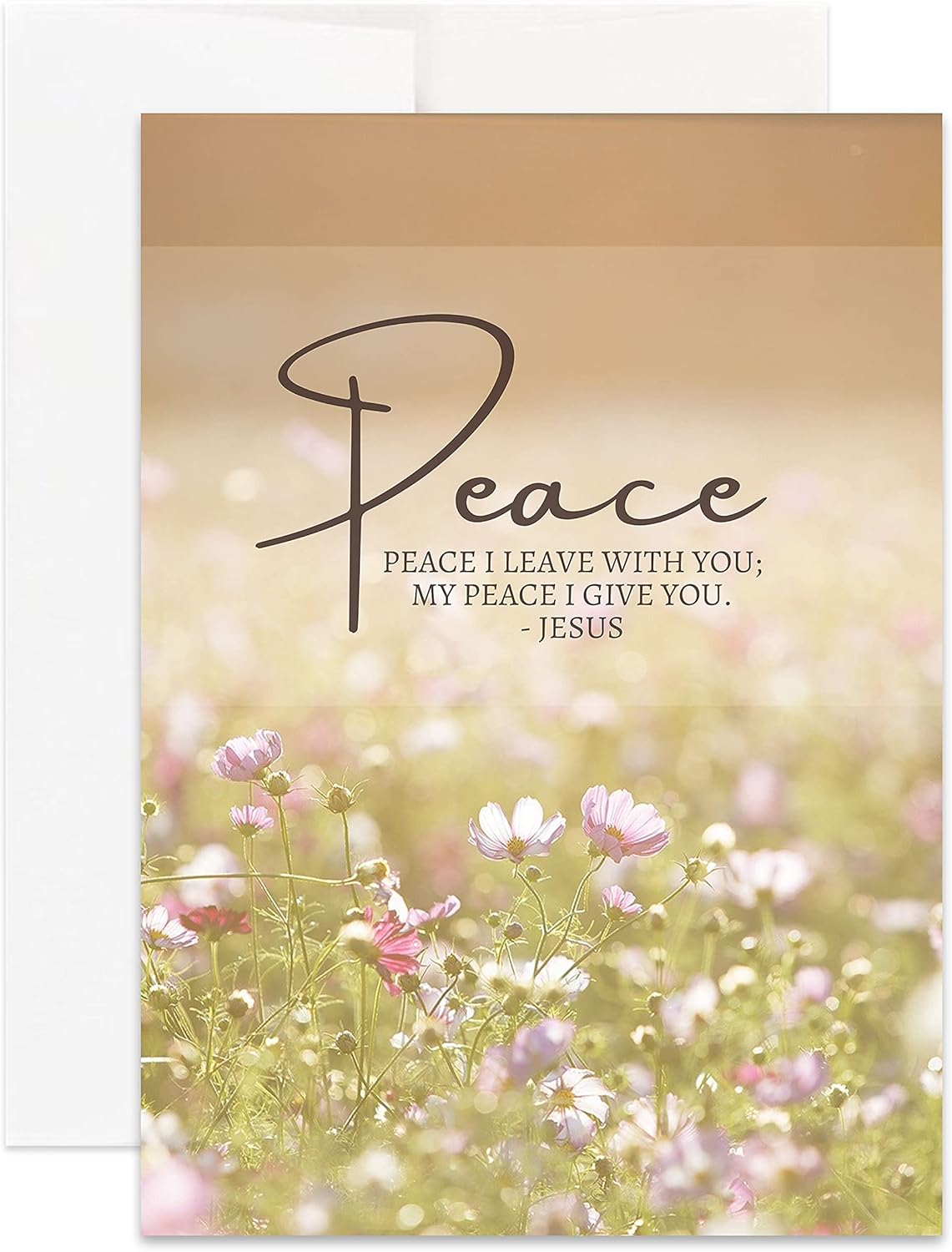 Christian Loss Sympathy Card Gift for Loss, Grief, Sympathy, Sorry For Your Loss Card (Single Card)