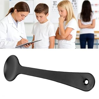 Handheld Eye Occluder, PP Plastic for Vision Chart Screening