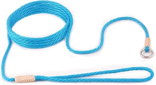 Alvalley Correas de nailon con cuero trenzado, correa ajustable para mascotas para perros, correa suave y lisa para entrenamiento y caminar, cuerda