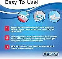 Vista 5 de Plus White Gel blanqueador de velocidad de 5 minutos, paquete de 6