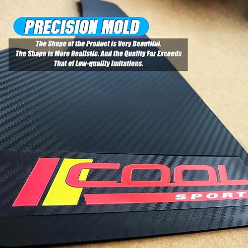 Miniatura 110 de Universal Mud Flaps Fits Most SUVs/MPVs, Not Full-Size SUVs- Standard Size 4-Piece Soft Glue Fenders Splash Guards Set, Heavy Duty Flexible