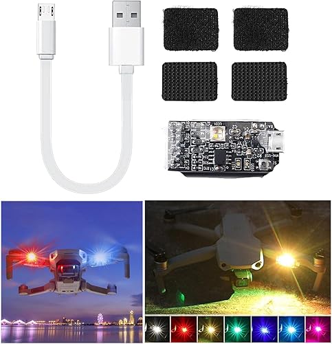 Miniatura 4 de misppro Strobe Lamp Super Bright Light for DJI Mavic Air 2 Drone Quadcopter