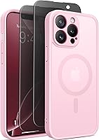 Vista 38 de Funda magnética para iPhone 17 Pro con protector de pantalla de privacidad [compatible con MagSafe] [protección de cámara] [grado militar]