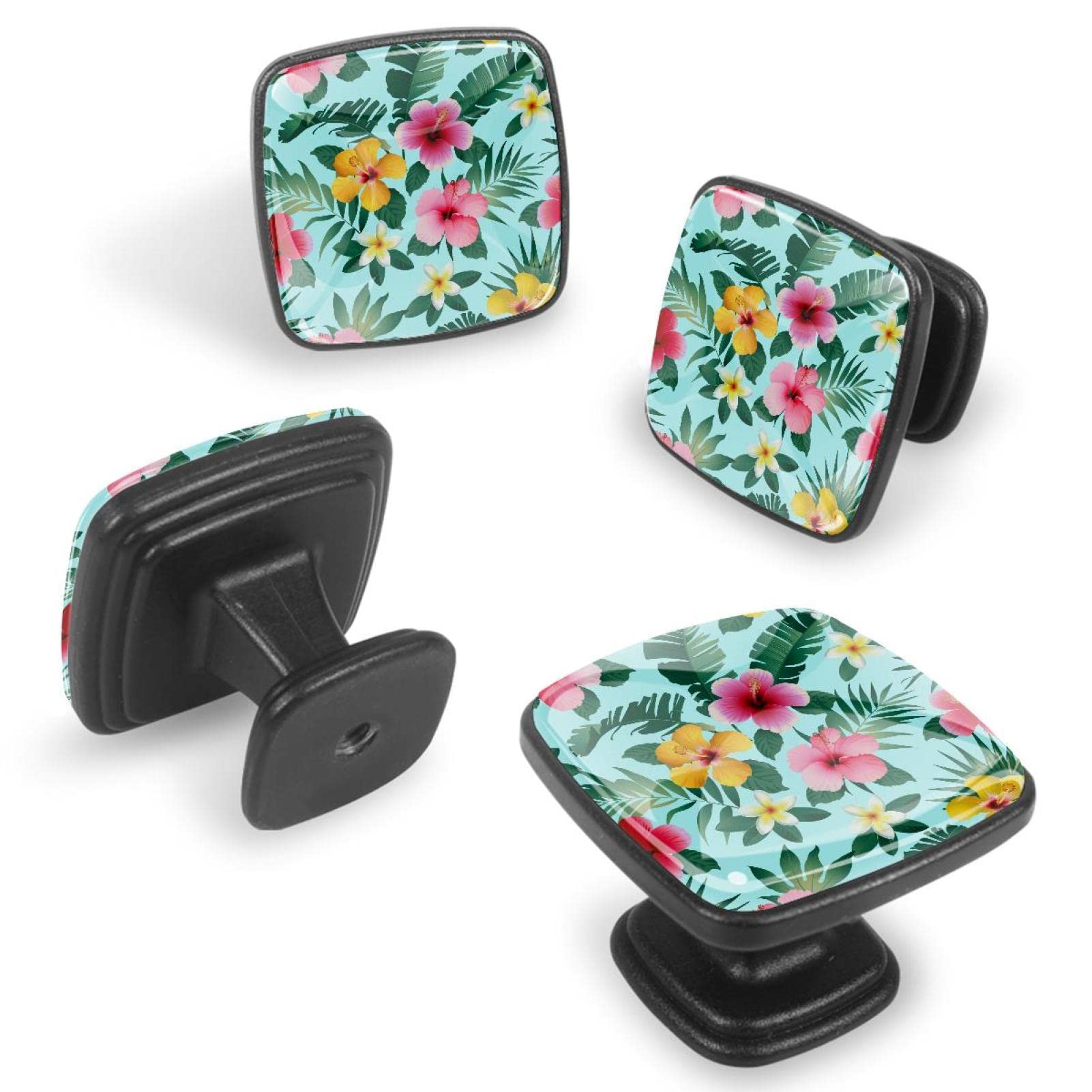 Boutons de tiroir style hawaï pour transformer une commode de chambre enfant