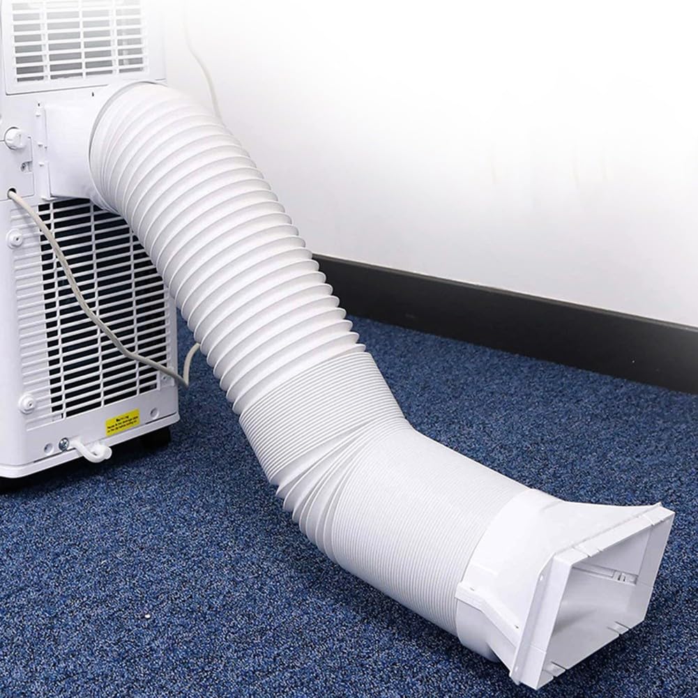 ARMYJY Air Conditioner Hose Pipe,130mmx2m Venting Duct Extension Kit Flexible Exhaust Hose Pipe Vent Hose