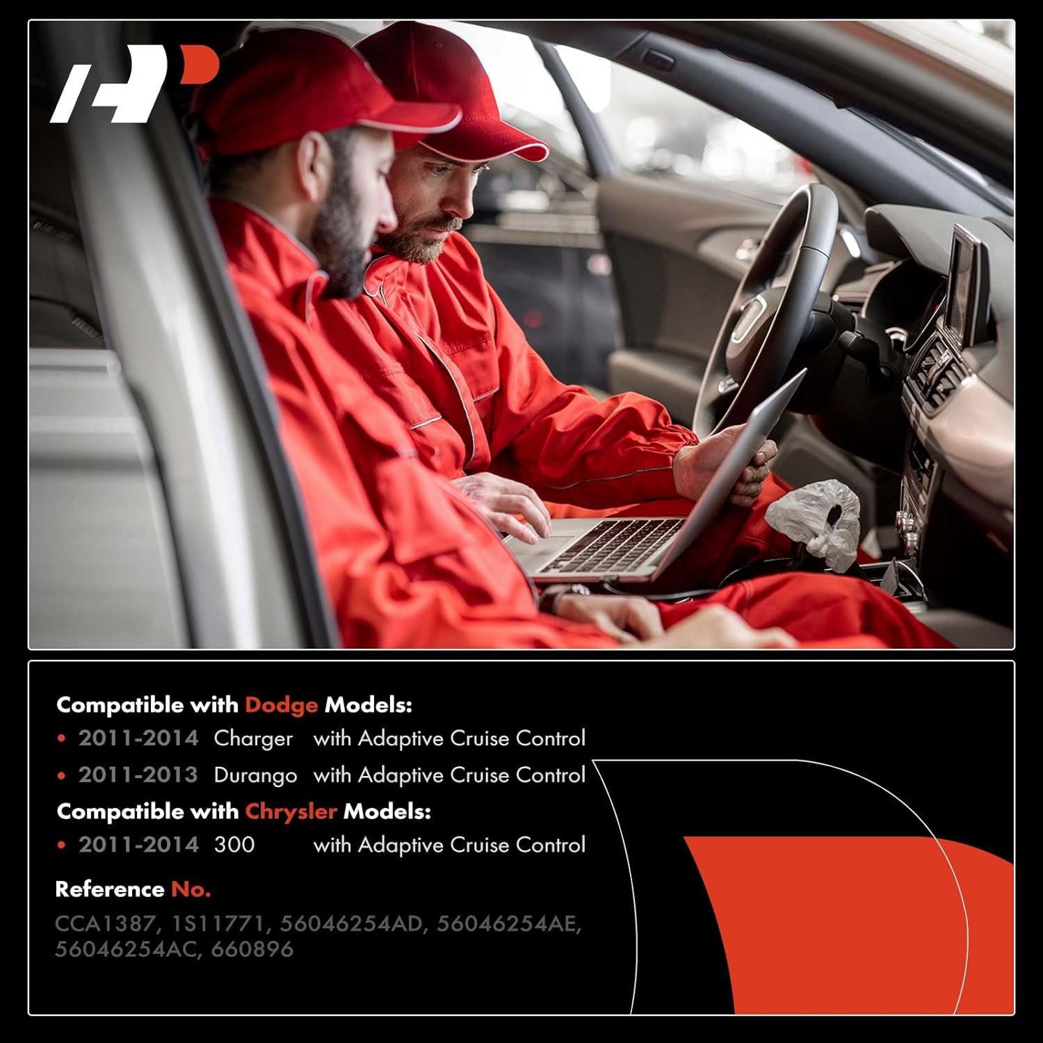 A-Premium Steering Wheel Mounted Cruise Control Switch Buttons Compatible with Dodge Charger 2011-2014, Durango 2011-2013 & Chrysler 300 2011-2014