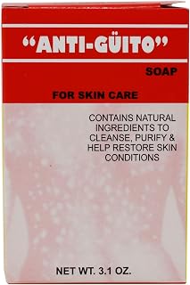 Anti-Guito Homoeopathic Remedies Soap for Tinea Versicolor 3.1oz
